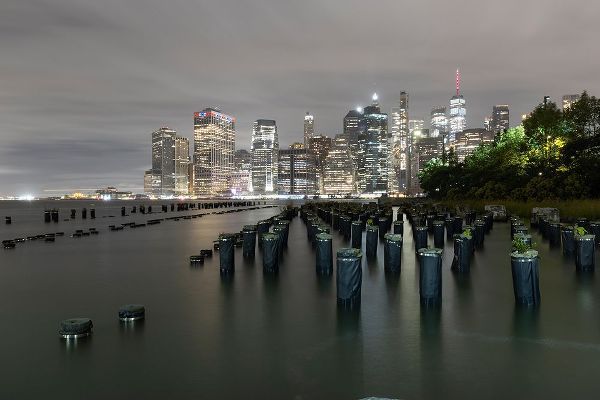 Looney, Hollice 아티스트의 USA-New York New York City-downtown view from Pier 1작품입니다.